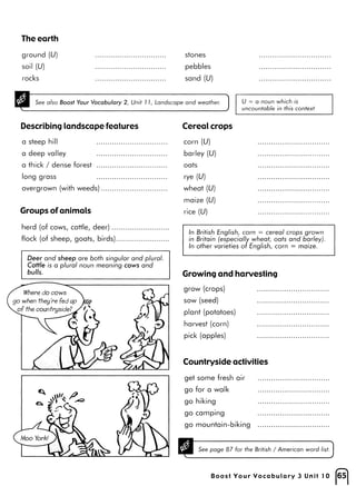 Boost your vocabulary 3