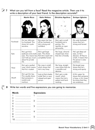 Boost your vocabulary 3