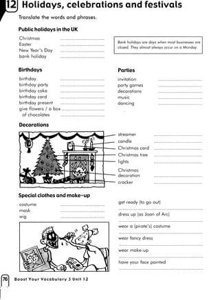 Boost your vocabulary 3