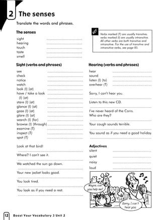 Boost your vocabulary 3