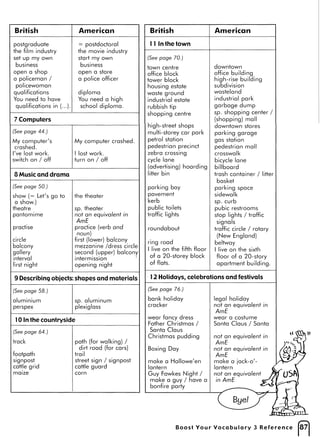 Boost your vocabulary 3