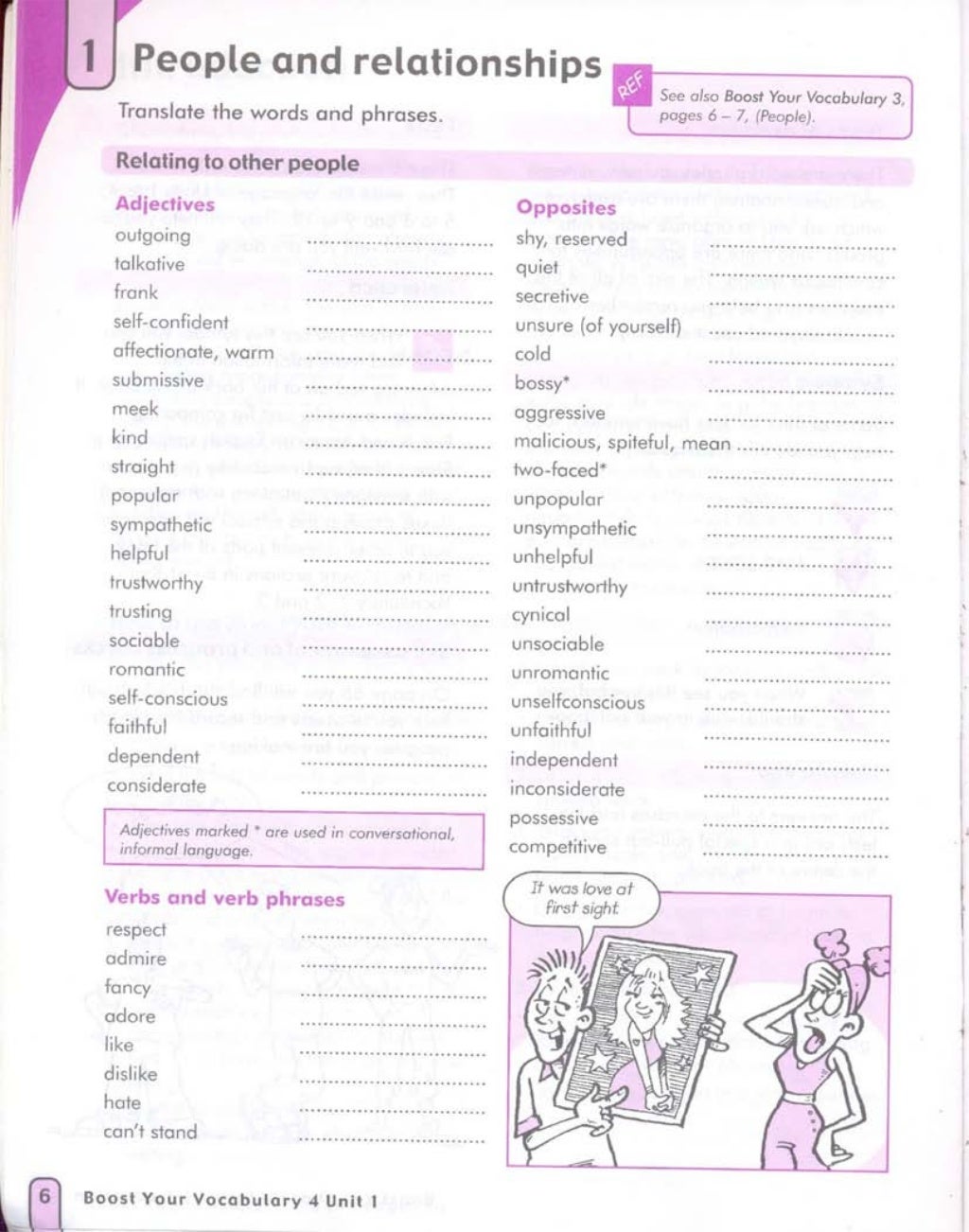 Boost Your Vocabulary 4 Boost Your Vocabulary 4