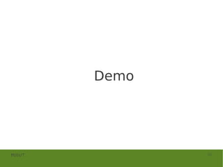 Demo




MOSUT          25
 