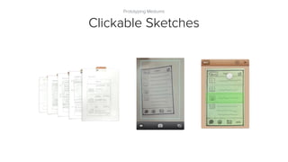 Design Thinking Exercise
1) Sketch your ideal wallet.
2) Talk with your group about their wallet use.
3) Figure out a point of view based on interview.
4) Sketch some alternatives from new POV.
5) Talk about your ideas as a group. Pick one.
6) Present to the group. How would you validate?
 
