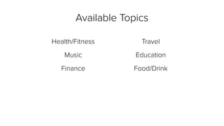 Day 1: Understand
1) Business Opportunities
2) Competitors
3) How to Measure Success
4) Existing Research
5) Who Should I Interview?
6) Most Important User Story
 