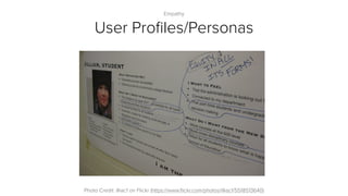 An approach that combines:
empathy for the context of a problem, creativity in
generating ideas and rationality in ﬁltering ideas.
 