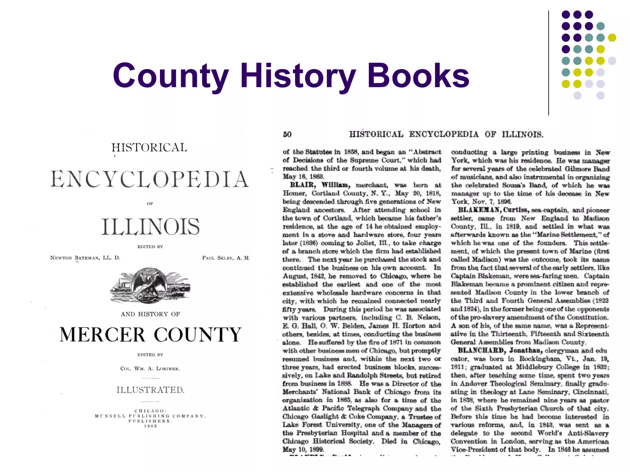 County History Books 