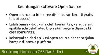 Linux & OSS Bootcamp Dar El-Ilmi 2021