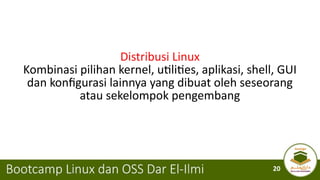 Linux & OSS Bootcamp Dar El-Ilmi 2021