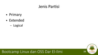 Linux & OSS Bootcamp Dar El-Ilmi 2021