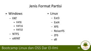 Linux & OSS Bootcamp Dar El-Ilmi 2021