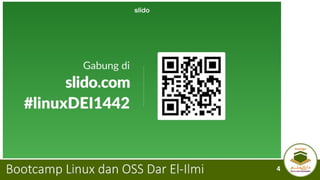 Linux & OSS Bootcamp Dar El-Ilmi 2021