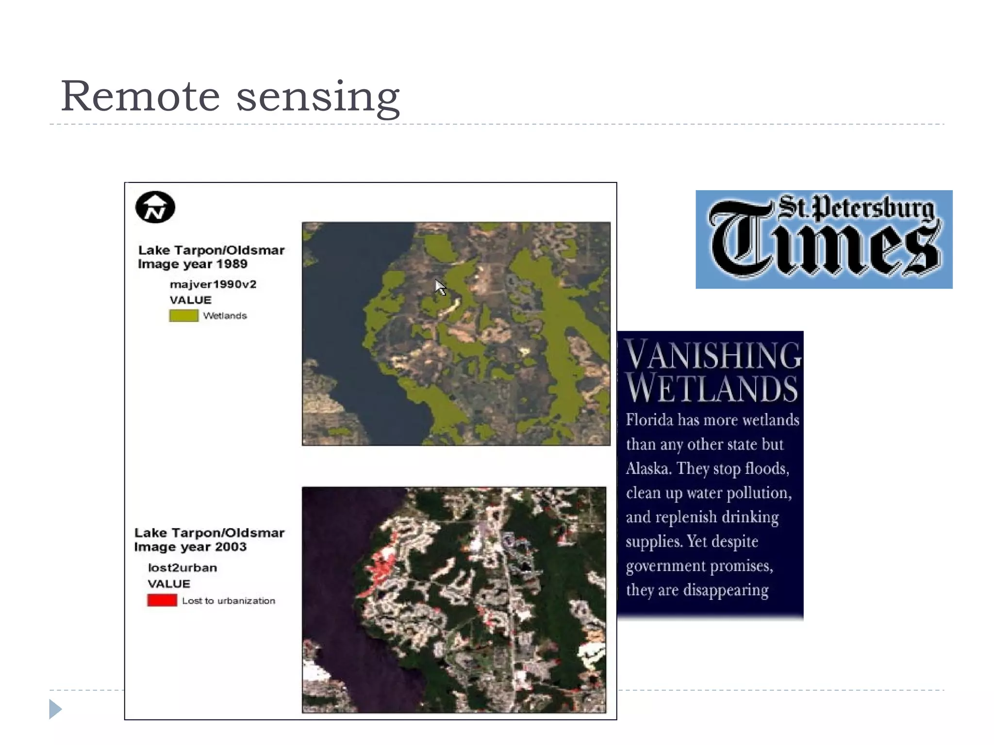 Remote sensing
 