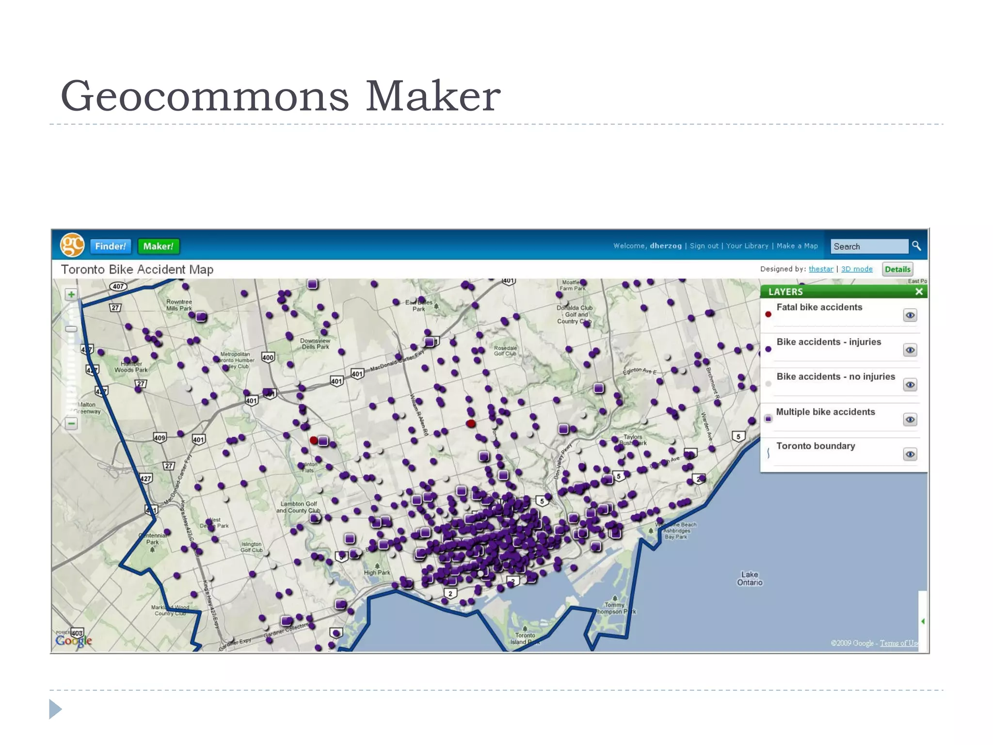 Geocommons Maker
 