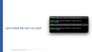 npm install && npm run start
 