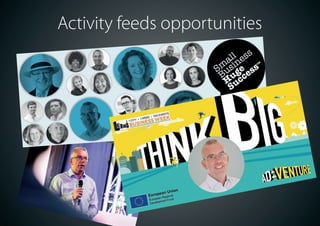 Activity feeds opportunities
 