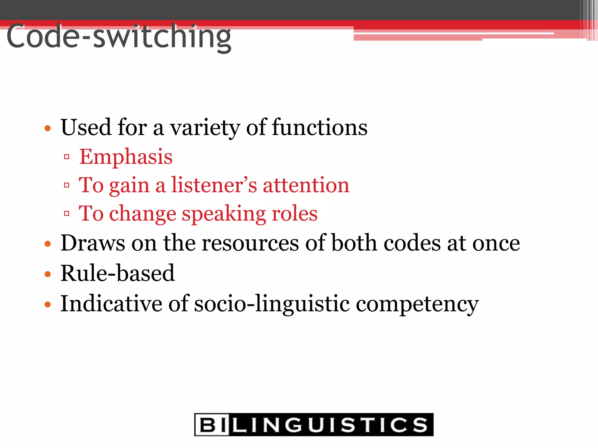 Multi-Purpose Verbs
Spanish phrases with 
multi‐purpose verbs
English Equivalents Spanish‐Influenced 
English
Tomar una decisión To make a decision Did you take a decision?*
Poner una cita To make an appointment Do you want to put an 
appointment?*
Tener hambre To be hungry Do you have hunger?*
Tener 4 años To be 4‐years old I have 4 years.*
•Verbs such as “do,” “make,” “put,” and 
“take” generally have one primary meaning 
and other less frequent uses.  
• Subject to transfer of meaning from L1.  
 
