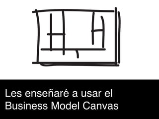 Les enseñaré a usar el
Business Model Canvas!
 