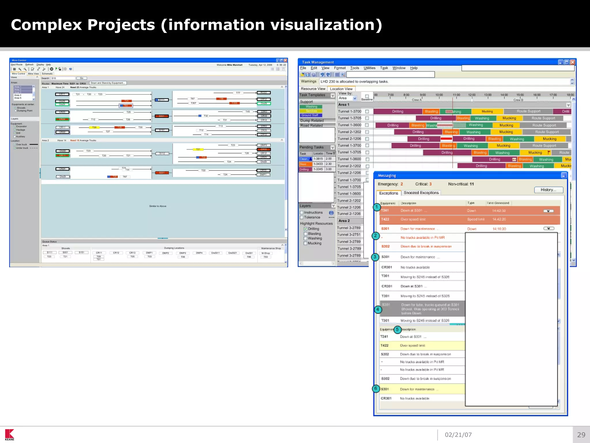 2902/21/07
Complex Projects (information visualization)
 