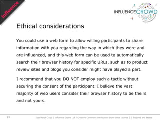 You will find the influenced: At the checkout (go to the shop and your web analytics)