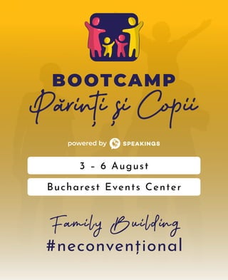 3 – 6 August
Bucharest Events Center
 