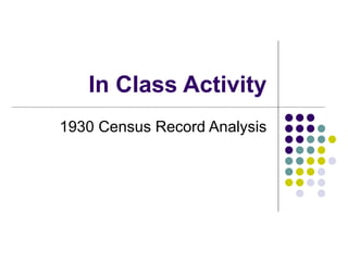 Federal Census Records 1790-1930