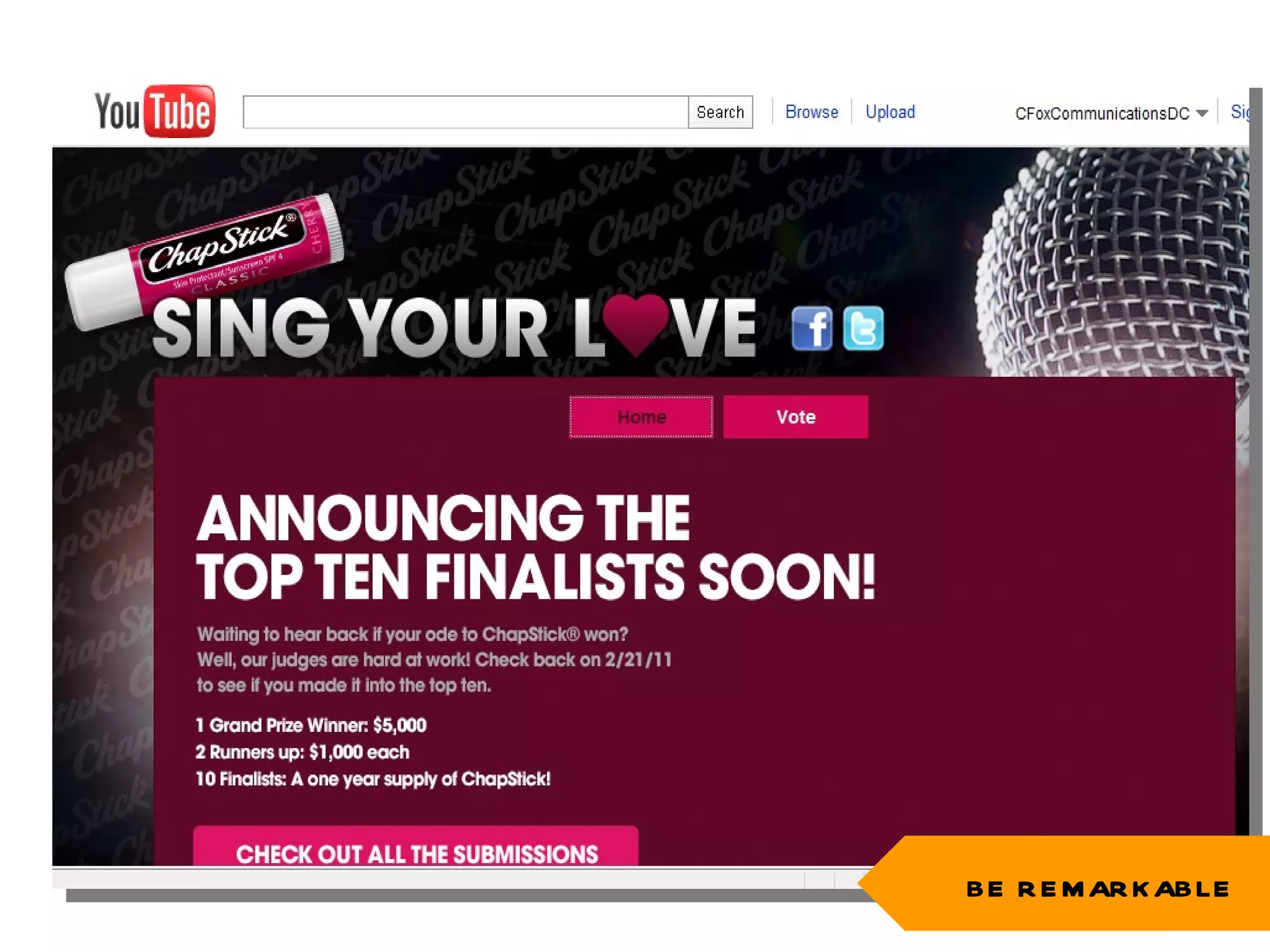 YouTube: Case Study BE REMARKABLE 