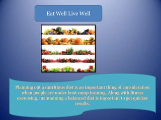 Eat Well Live Well
 