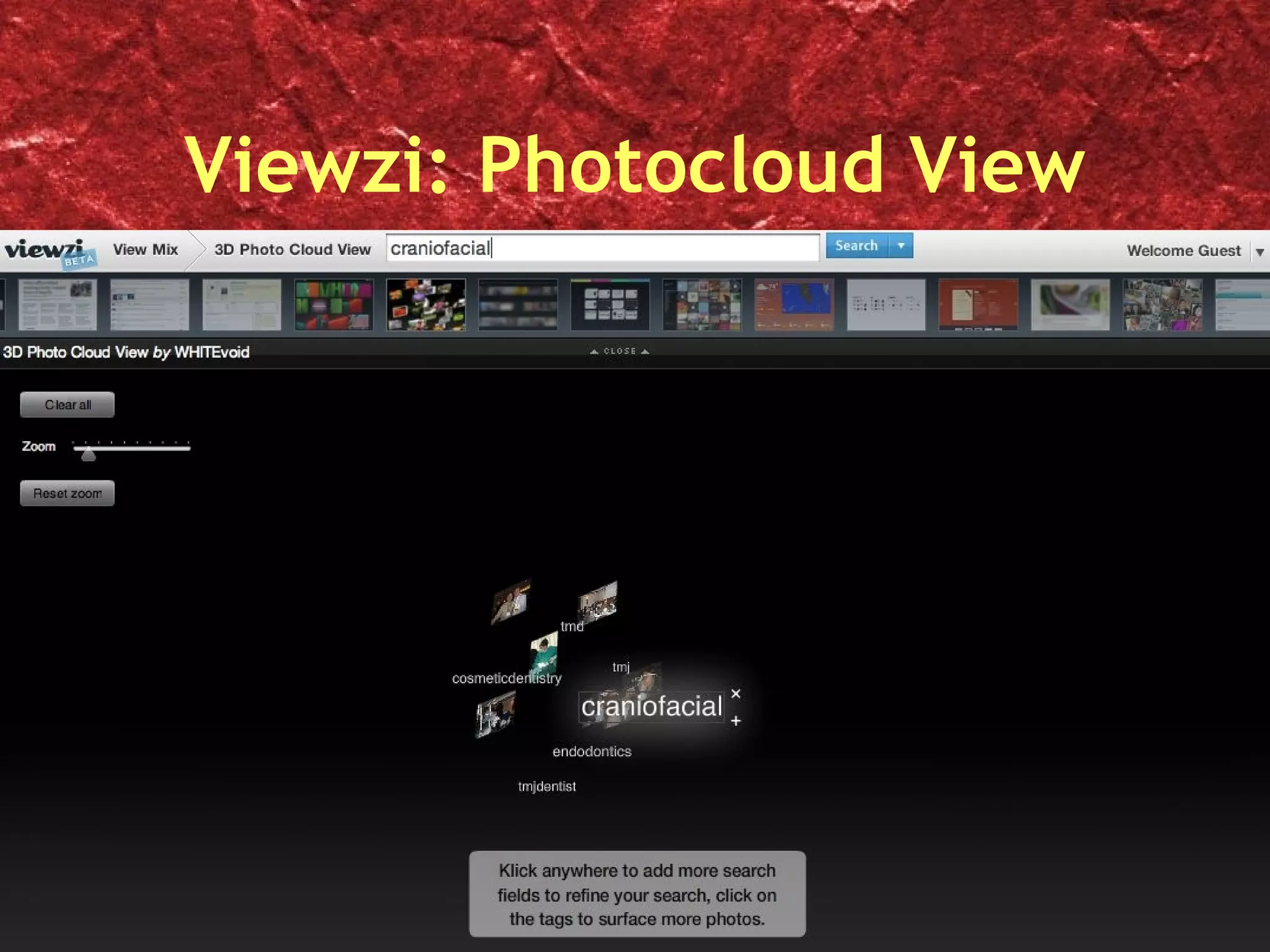 Viewzi: Photocloud View 