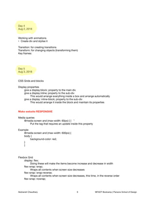 Bootcamp Web Notes - Akshansh Chaudhary | PDF