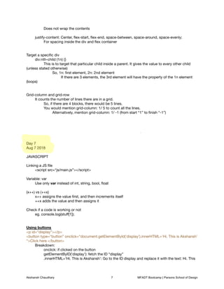 Bootcamp Web Notes - Akshansh Chaudhary | PDF image.
