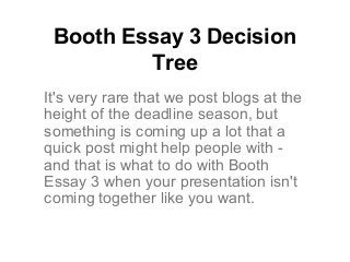 Booth essay 2 picture