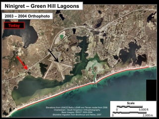 Ninigret – Green Hill Lagoons
2003 – 2004 Orthophoto

 Today
 