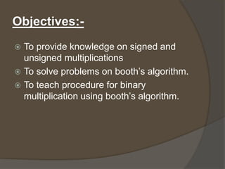 Booth’s algorithm.(a014& a015) | PPTX image.