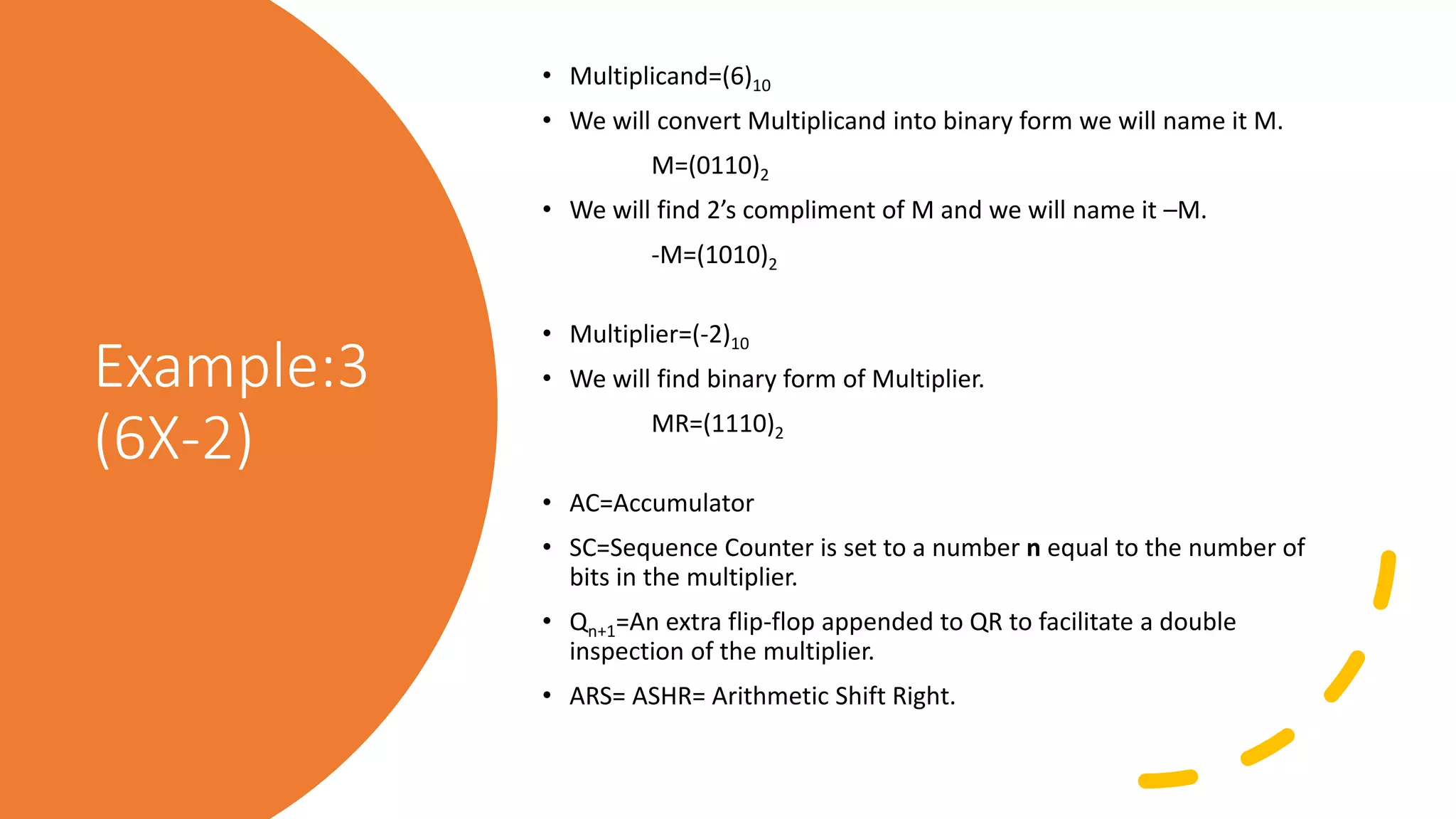 Booth's Algorithm Fully Explained With Flow Chart PDF | PDF