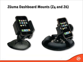 Züuma Dashboard Mounts (Z4 and Z6)
 