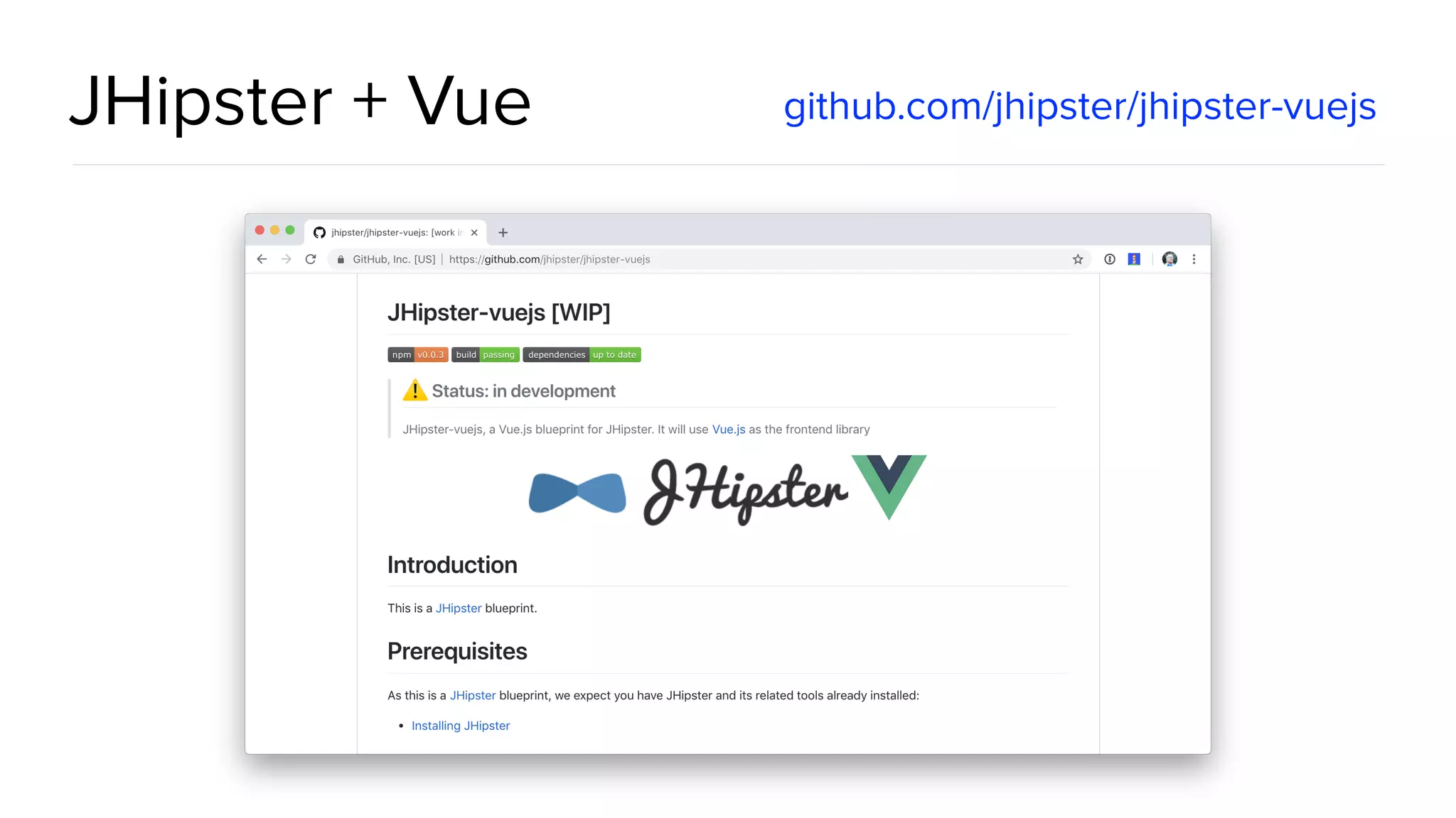 @spring_io #springio17 JHipster + Vue github.com/jhipster/jhipster-vuejs 