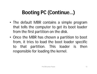 Booting & shut down, | PDF