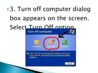 Booting Up And Shutting Down Computer | PPT
