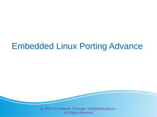 Details on Bootloaders in Embedded LInux | PDF