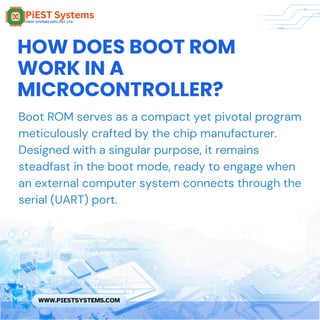 Boot ROM: Comprehensive Guide by Piest Systems | PDF