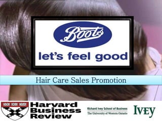 5
Hair Care Sales Promotion
 