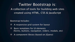 Bootstrap Responsive Framework