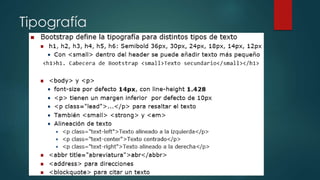 Tipografía
 
