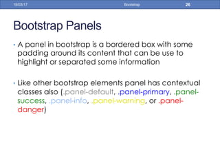 Bootstrap | PDF | Web Design and HTML | Internet