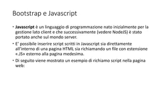 Bootstrap | PPTX | Web Design and HTML | Internet