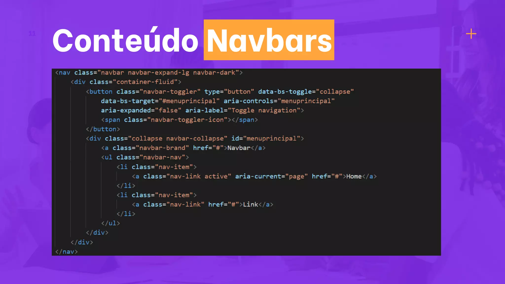 Conteúdo Navbars
11
 
