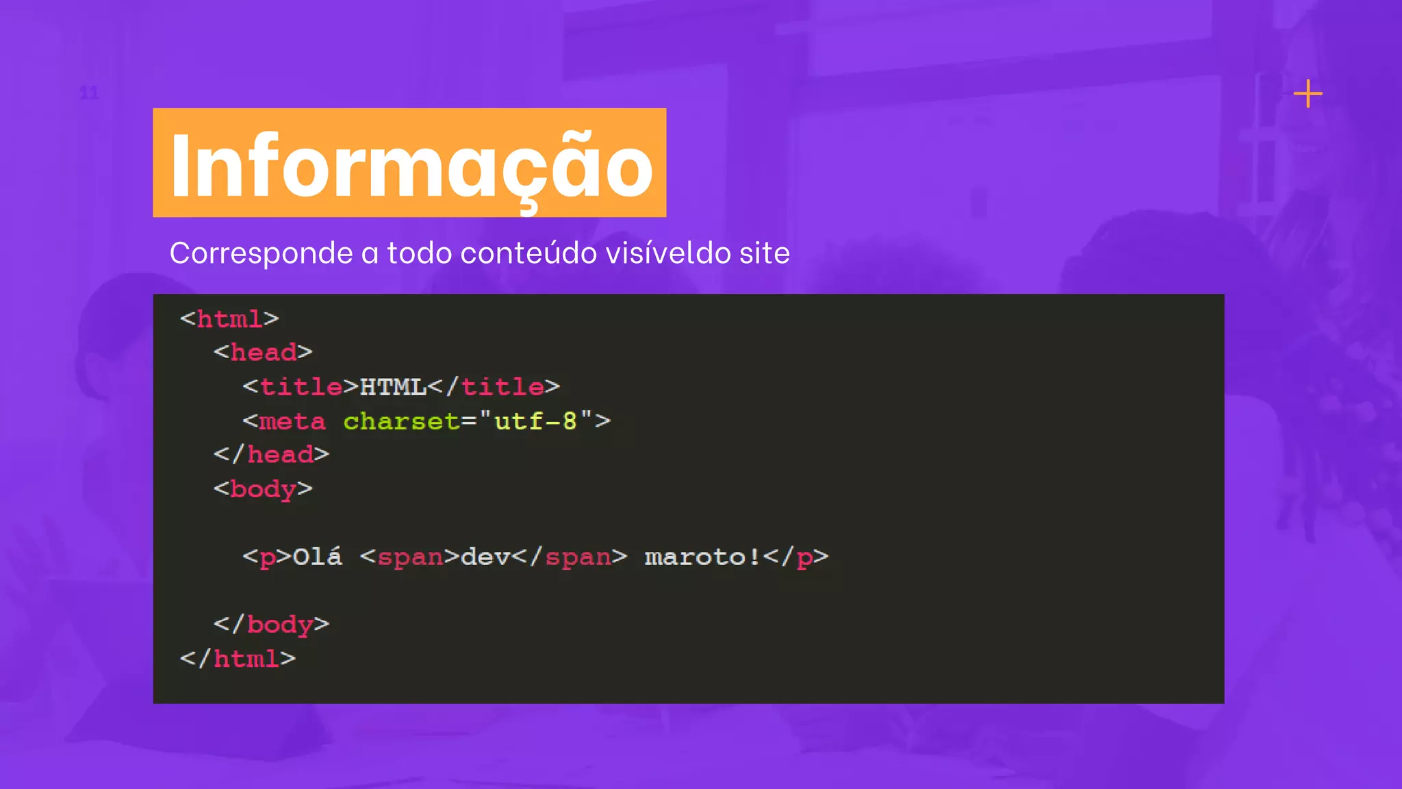 11
Informação
Corresponde a todo conteúdo visíveldo site
 