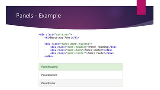 Bootstrap - Basics | PPTX