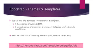 Bootstrap - Basics | PPTX